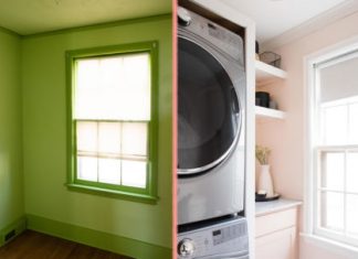 Before & After: Lauren and Austin’s Laundry Room Reno