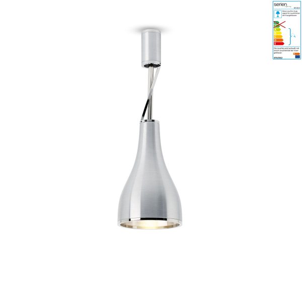 serien.lighting - One Eighty Ceiling - Aluminium gebürstet serien.lighting - One Eighty Ceiling - Aluminium gebürstet
