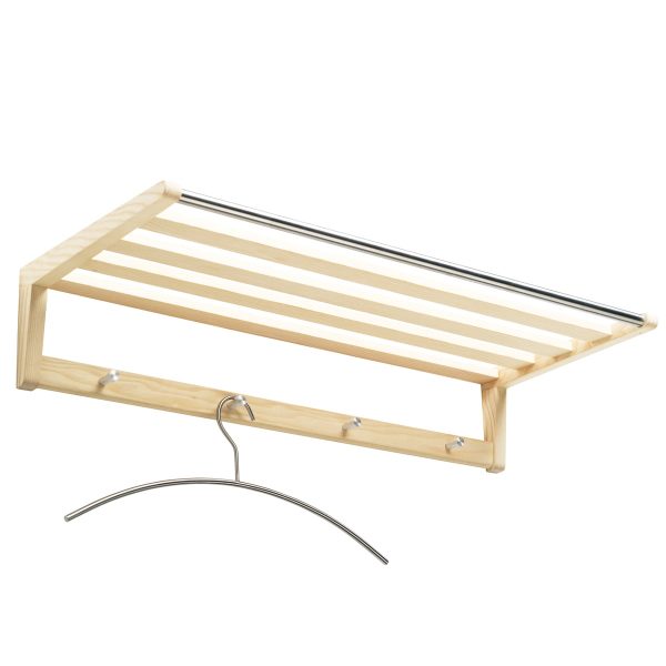 side by side - Wandgarderobe GastonEsche NaturT:30 H:14 B:72 side by side - Wandgarderobe GastonEsche NaturT:30 H:14 B:72