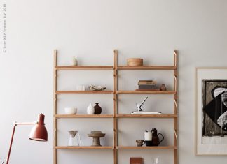 Sustainable Style with Bamboo Shelves + a Touch of Vintage
