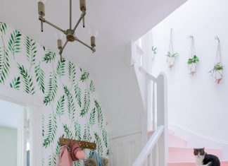 Budget Make-Over: A Small, Dingy Hallway Becomes a Bright, Happy Space