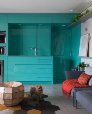 A Modern Apartment in São Paulo for Two Brothers Looking to Entertain