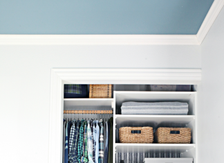 An Organized Teen Boy Closet