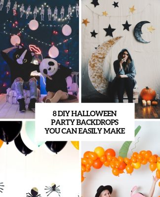 8 DIY Halloween Party Backdrops You Can Easily Make