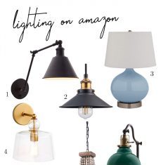 Seeing Your Home in A New Light + Lighting on Amazon