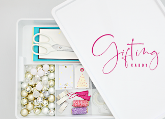 An Organized Gifting Caddy