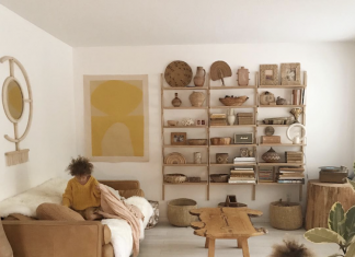 The Golden, Vintage-Inspired Home of Sarah Shabacon