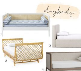 Daybed + Living Room (and Daybed Sources)