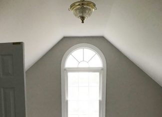 Rental – Lillie’s Room Before and After (Using Peel and Stick Wallpaper to Add Some Personality)