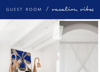 Our Guest Room Design Inspiration :: Channeling A Mediterranean Getaway