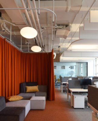 Russian Align Technology Offices created by OFFCON to prioritize employee mental health and motivation