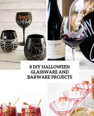 8 DIY Halloween Glassware And Barware Projects