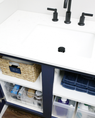 Doubling up on Under the Sink Storage Space