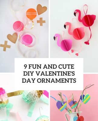 9 Fun And Cute DIY Valentine’s Day Ornaments