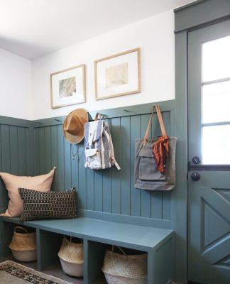 Evergreen House: Mudroom Reveal (and Our Favorite Moody Paint Colors!)