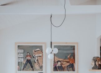 Topanga Home: The Dining Nook with Dream Chairs + Danish design Lamp