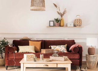 A Cosy Boho Living Space With a Drop Of Golden Sun!