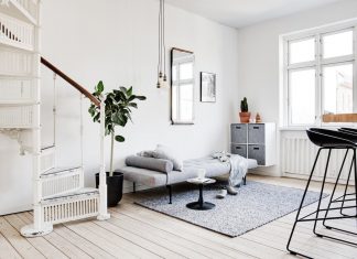 Two-Story 1930s Copenhagen Apartment with Charming Antique Features