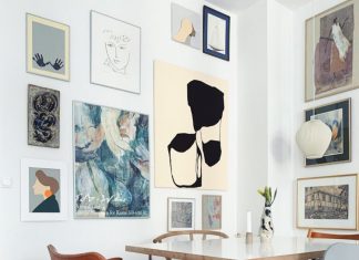 A White Danish Home Full Of Art and Scandinavian Design Classics