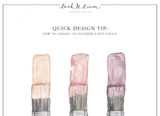 Quick Design Tip: How to Choose an Interior Paint Sheen
