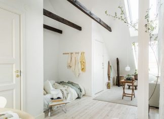 Small spaces: A light-filled One Room Swedish Attic