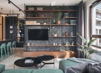 Apartment in Warsaw by Kando Architects