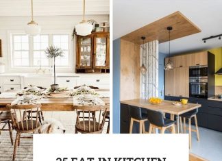 25 Eat-In Kitchen Designs You’ll Love