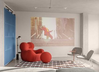 A Curved, Kiev Apartment That Radiates With Terracotta and Sky Blue Accents