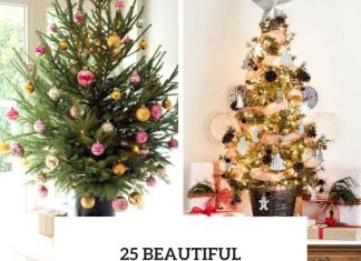 25 Beautiful Tabletop Christmas Tree Decor Ideas