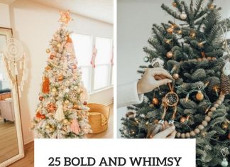 25 Bold And Whimsy Boho Christmas Decor Ideas