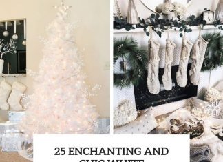 25 Enchanting And Chic White Christmas Decor Ideas