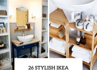 26 Stylish IKEA Bathrooms Hacks You’ll Admire