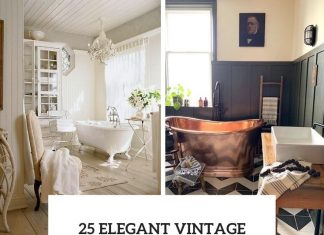 25 Elegant Vintage Bathroom Decor Ideas