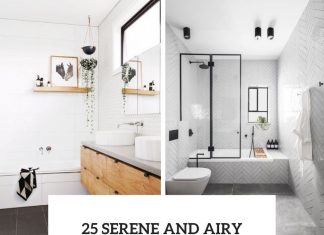 25 Serene And Airy Scandinavian Bathrooms