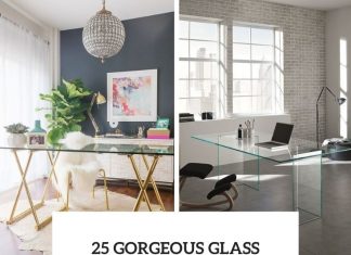 25 Gorgeous Glass Desks For Your Chic Home Office