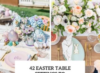 42 Easter Table Settings To Celebrate This Holiday
