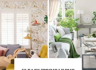 50 Easy Spring Living Room Decor Ideas