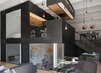 Neulant van Exel Creates The Living Cube Inside an Apartment in Berlin