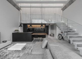 Minimalistic Industrial Loft by IDwhite