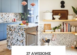 37 Awesome Terrazzo Kitchen Countertop Ideas