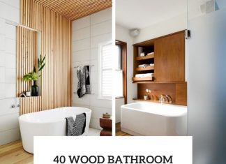 40 Wood Bathroom Decor Ideas For A Spa Feel