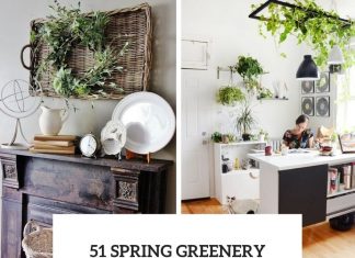 51 Spring Greenery Decor Ideas For Your Home