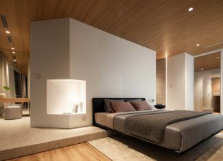 Stylish Apartment in Vietnam Highlights Massive Open Space with Wall to Wall Windows