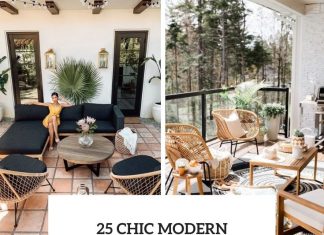 25 Chic Modern Outdoor Furniture Ideas