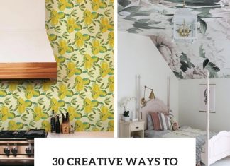 30 Creative Ways To Use Wallpaper Around The House