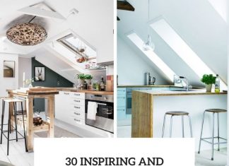 30 Inspiring And Functional Attic Kitchen Decor Ideas