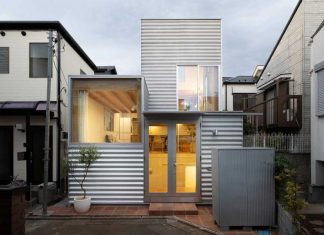 UNEMORI ARCHITECTS Designs House Tokyo With a Compact Footprint