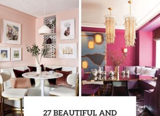 27 Beautiful And Inspiring Pink Dining Rooms