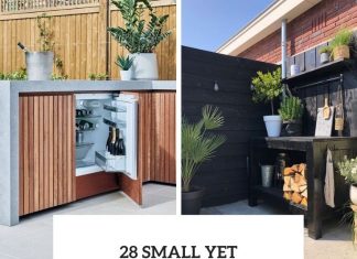 28 Small Yet Functional Outdoor Kitchens