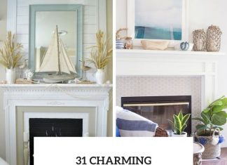 31 Charming Coastal And Beach Mantel Decor Ideas